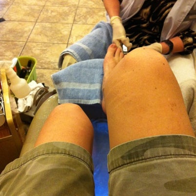 Photo taken at Heavenly Unique Nail Spa by Drew J. on 8/4/2012