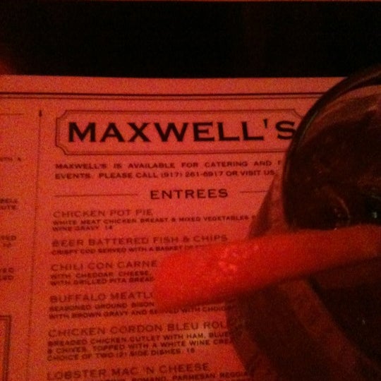 Photo taken at Maxwell&#39;s Bar &amp; Restaurant by Courtney M. on 2/16/2012