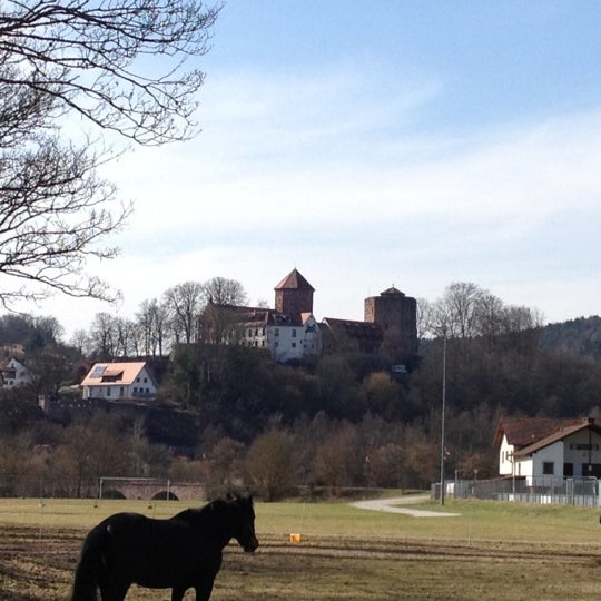 Photo taken at Burg Rieneck by Peter M. on 3/17/2012