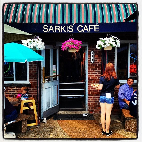 Photo taken at Sarkis Cafe by Scott D. on 6/2/2012