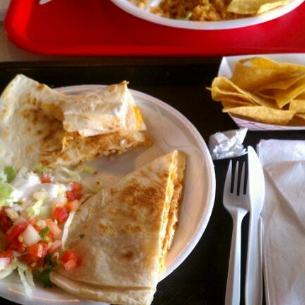 Photo taken at Taco Shop Mexican Grill by Arleys R. on 4/13/2012