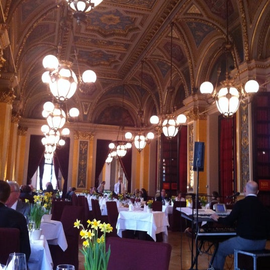 Photo taken at Restaurant Opéra by Yeji P. on 4/9/2012