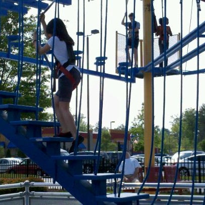 Photo taken at Frankie&#39;s Fun Park by Tracey T. on 4/15/2012