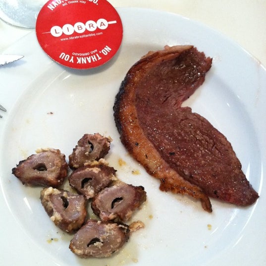 Das Foto wurde bei Libra Brazilian Steakhouse von Christina H. am 7/8/2012 aufgenommen