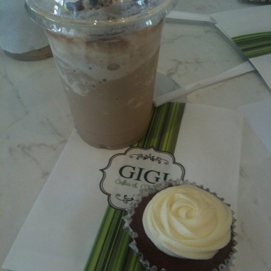 Photo taken at GIGI Coffee &amp; Cupcakes by Paul A. on 7/12/2012