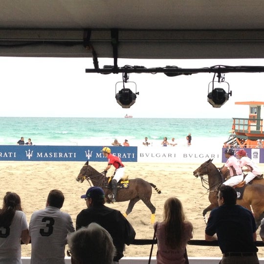Photo taken at Miami Beach Polo World Cup by Kakum M. on 4/28/2012