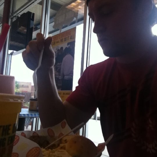 Photo taken at Dickey&#39;s Barbecue Pit by Nason S. on 8/24/2012