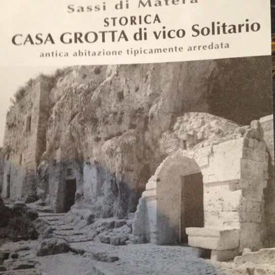 Снимок сделан в Storica Casa Grotta di Vico Solitario пользователем La S. 5/12/2012