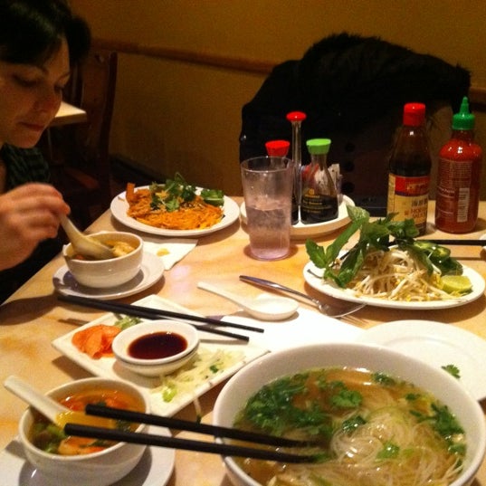 Photo taken at Noodles &amp; More by Dan N. on 2/24/2012