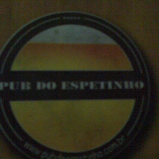Снимок сделан в Pub do Espetinho пользователем Naiane C. 5/10/2012