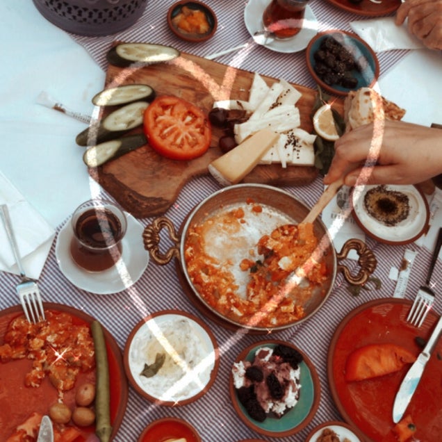 kahvaltı fotoğrafı