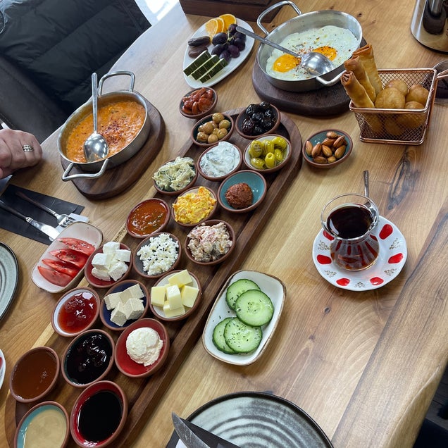 kahvaltı fotoğrafı