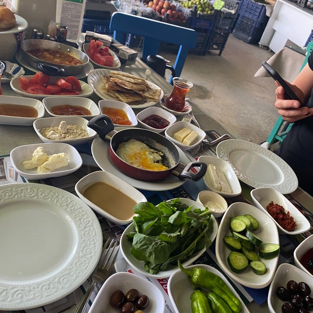 kahvaltı fotoğrafı