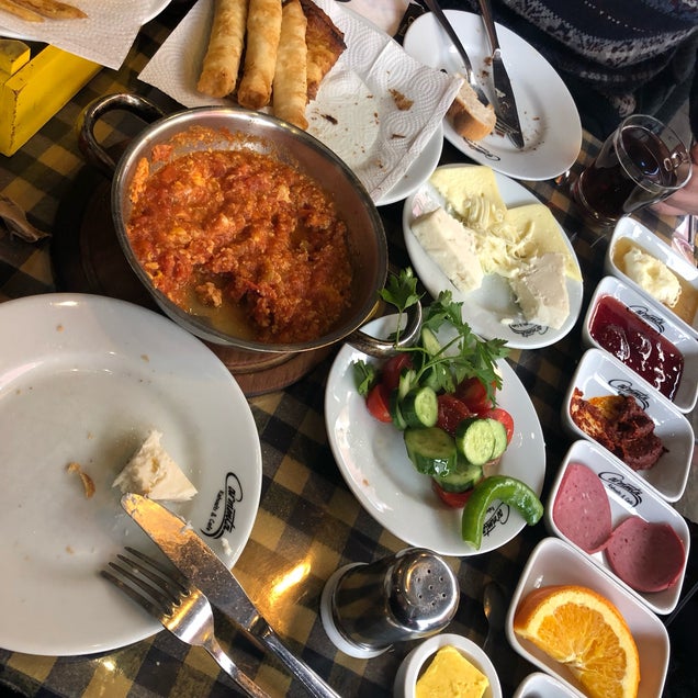 kahvaltı fotoğrafı