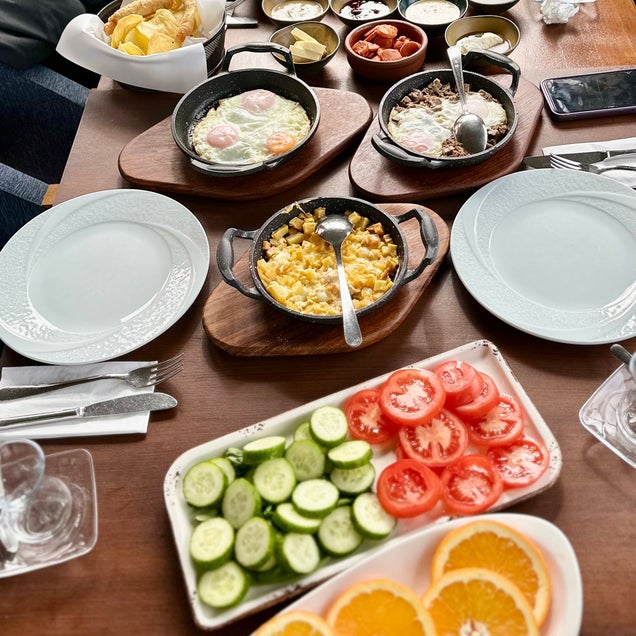 kahvaltı fotoğrafı