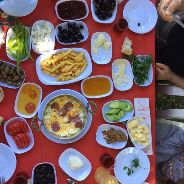 kahvaltı fotoğrafı