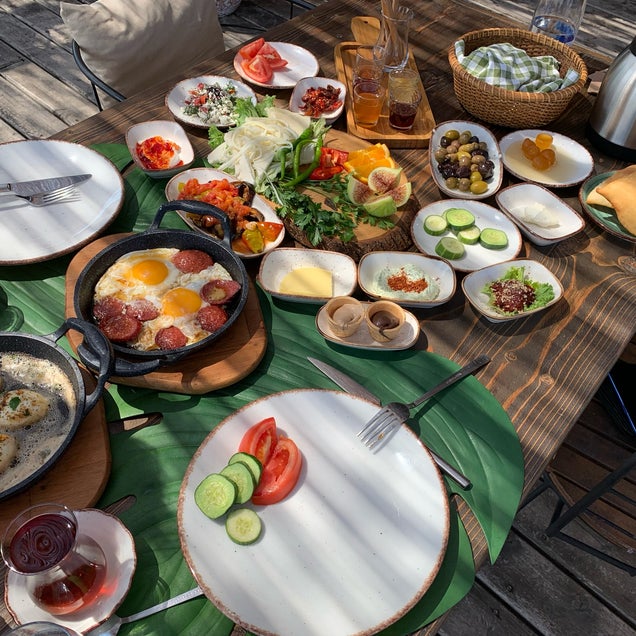 kahvaltı fotoğrafı