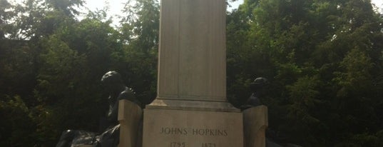 Johns Hopkins Monument is one of Historical Monuments, Statues, and Parks.