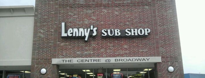 Lenny's Sub Shop is one of My fav places.