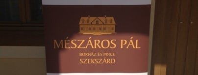 Mészáros Borház és Pince is one of Borászat / Winery.