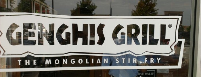 Genghis Grill is one of Locais curtidos por Oscar.