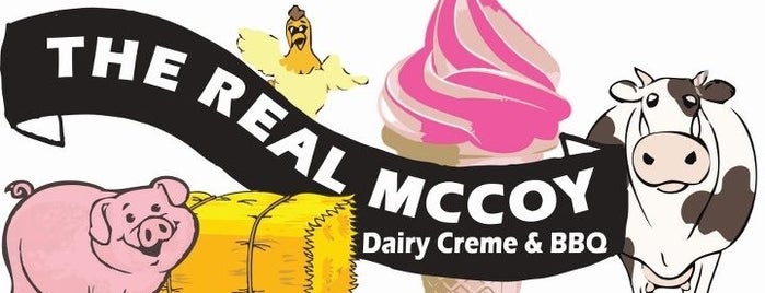 Real McCoy Dairy Creme & BBQ is one of My Favorite Places in the US!.