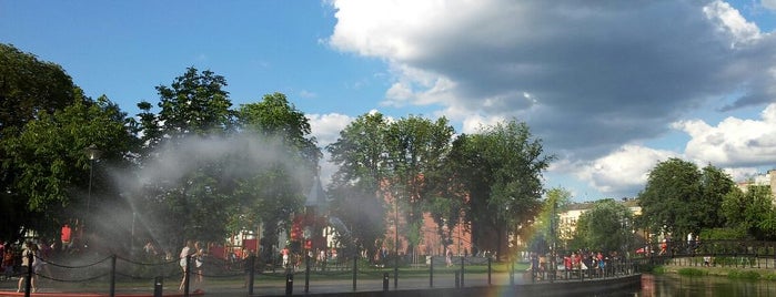 Green areas in Bydgoszcz