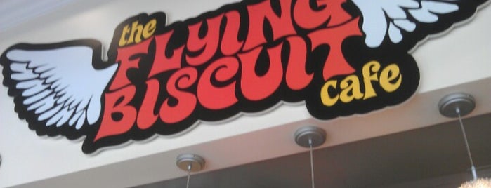 The Flying Biscuit Cafe is one of Tempat yang Disukai Chester.