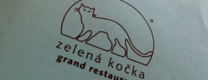 Grand restaurant Zelená kočka is one of Free WiFi Brno.