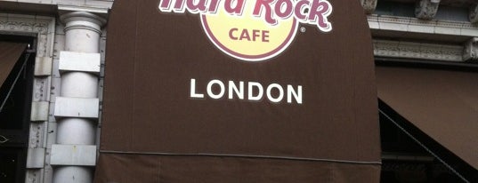 Hard Rock Cafe London is one of สถานที่ที่ Henry ถูกใจ.
