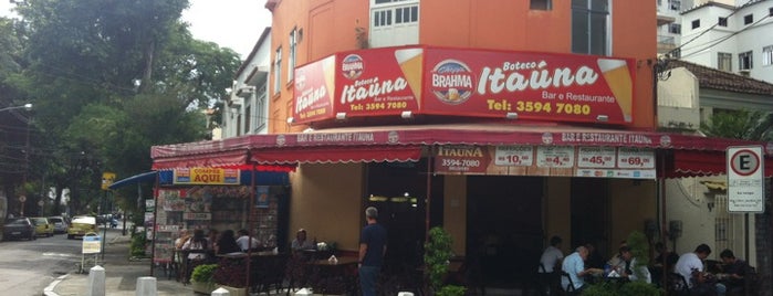 Bar e Restaurante Itaúna is one of Tempat yang Disukai Stefan.