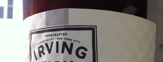 Irving Farm Coffee Roasters is one of NYC Coffee.
