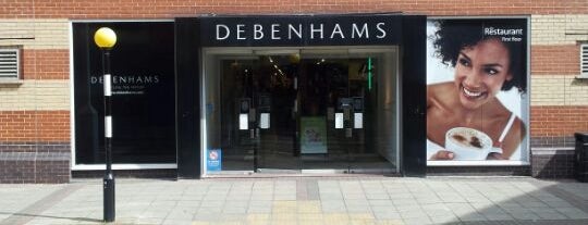 Debenhams is one of Orte, die Patrick James gefallen.