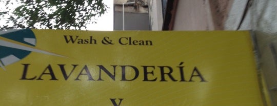 Wash and Clean (Lavanderia y Tintoreria) is one of Tempat yang Disimpan Mar.