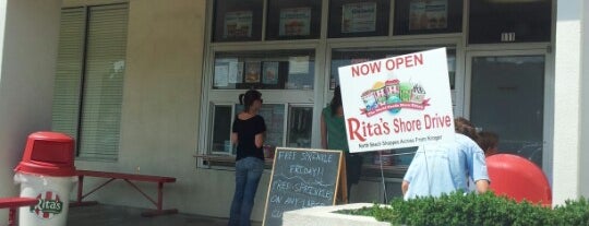 Rita's Italian Ice & Frozen Custard is one of สถานที่ที่ Inez ถูกใจ.