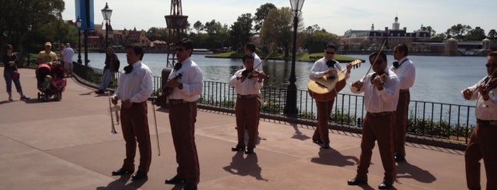 Mariachi Cobre is one of Art, Crafts, and Live Music at Epcot.