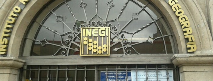 INEGI is one of Lugares favoritos de Monica.