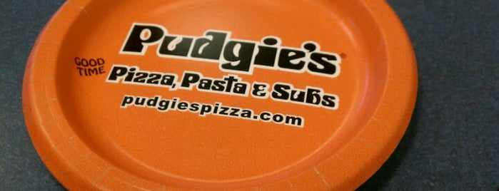 Pudgie's Pizza is one of Gespeicherte Orte von Cindy.