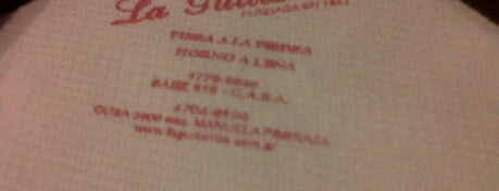 La Guitarrita is one of Pizzerias Notables - Buenos Aires.