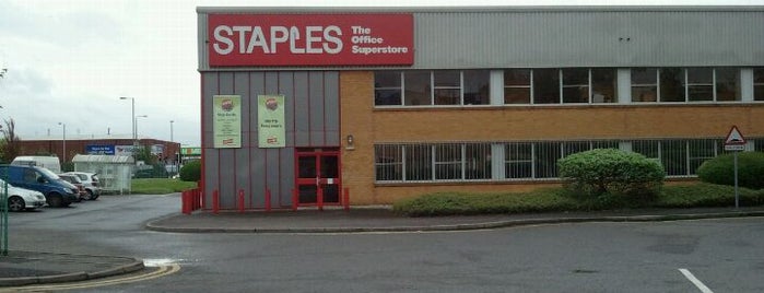 Staples is one of London shoping.