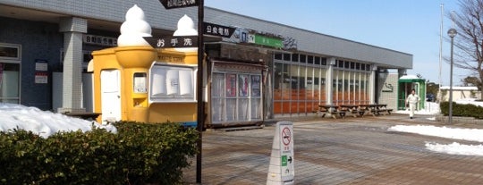 米山SA (下り) is one of 北陸自動車道.