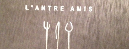 L'Antre Amis is one of Classement le parisien.