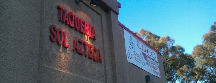 Taqueria Sol Azteca is one of lunch.