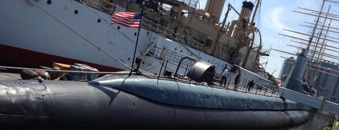 Submarine USS Becuna is one of Museums-List 4.