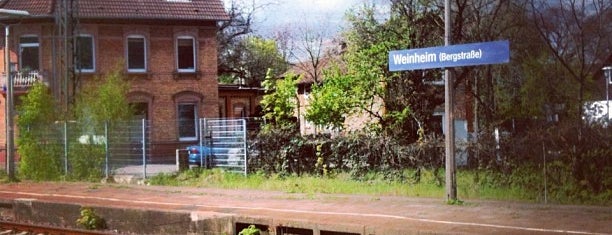 Bahnhof Weinheim (Bergstr) is one of Bf's Baden (Nord).