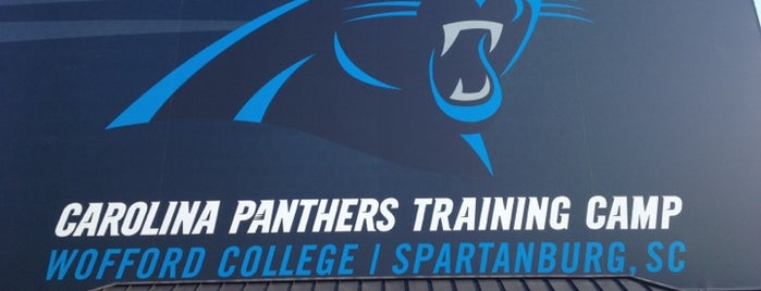 Carolina Panthers Training Camp is one of Tempat yang Disukai Lesley.