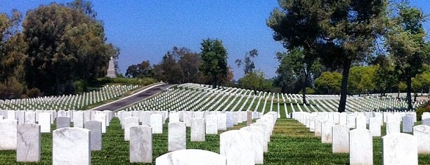 Los Angeles National Cemetery is one of United States National Cemeteries.