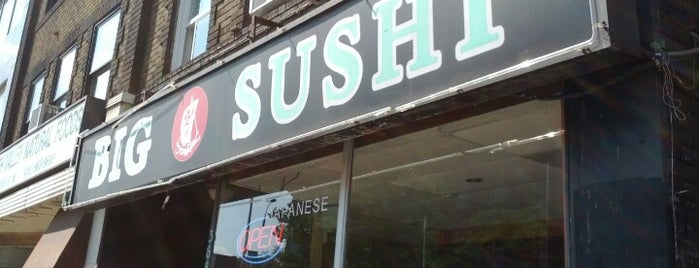 Big Sushi is one of สถานที่ที่ Mary ถูกใจ.