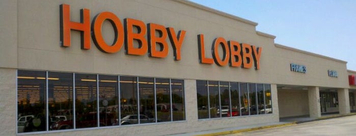 Hobby Lobby is one of My Places.