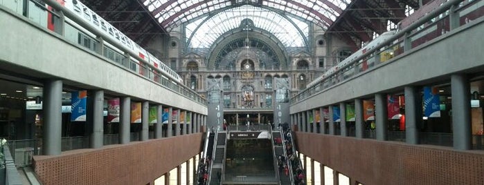 Station Antwerpen-Centraal is one of Antwerp, best of..